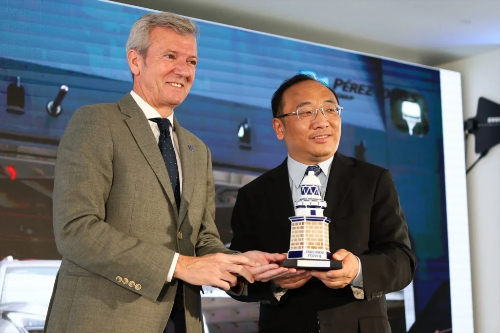 Por qué la fábrica china de SAIC en Galicia preocupa a la seguridad de España 2 Moncloa EuropaPress 7655383 presidente xunta galicia alfonso rueda celebracion acto recepcion oficial Moncloa