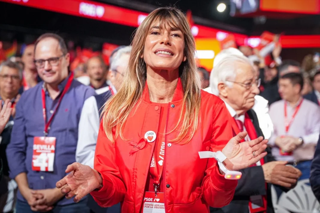 La esposa del presidente del gobierno Begoña Gómez La esposa del presidente del gobierno Begoña Gómez