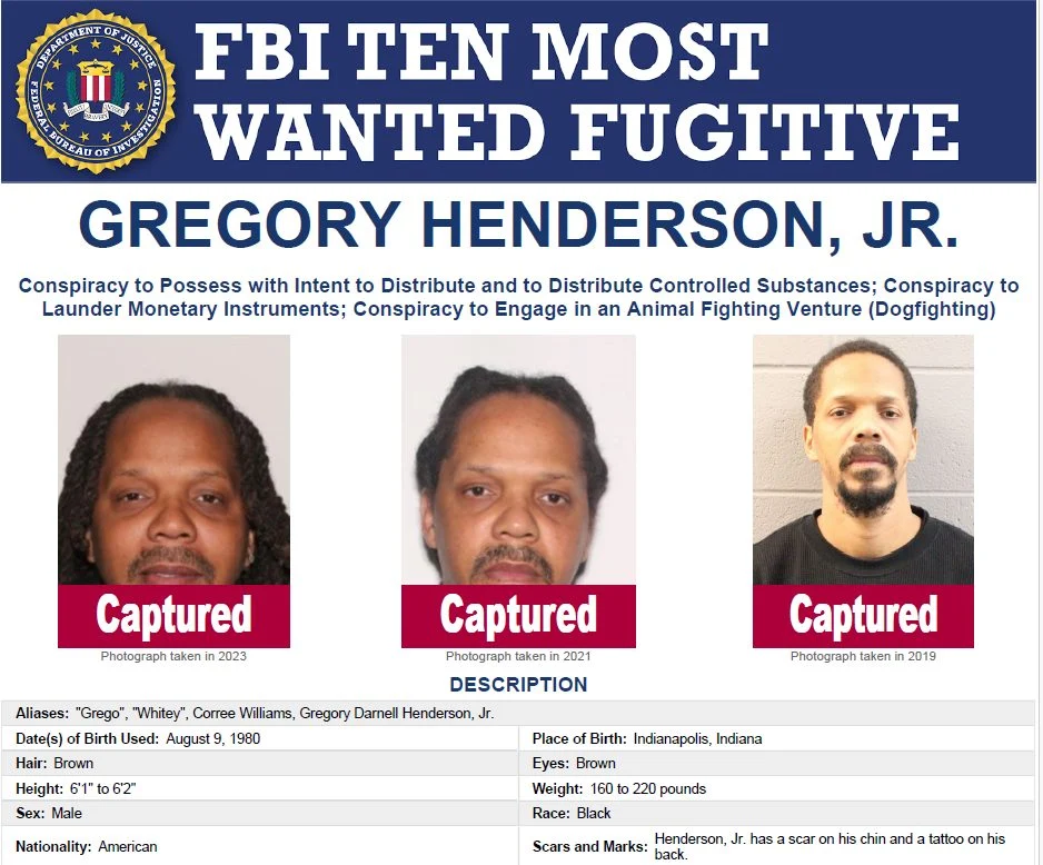 gregory Gregory Henderson buscado por el FBI. Foto: FBI