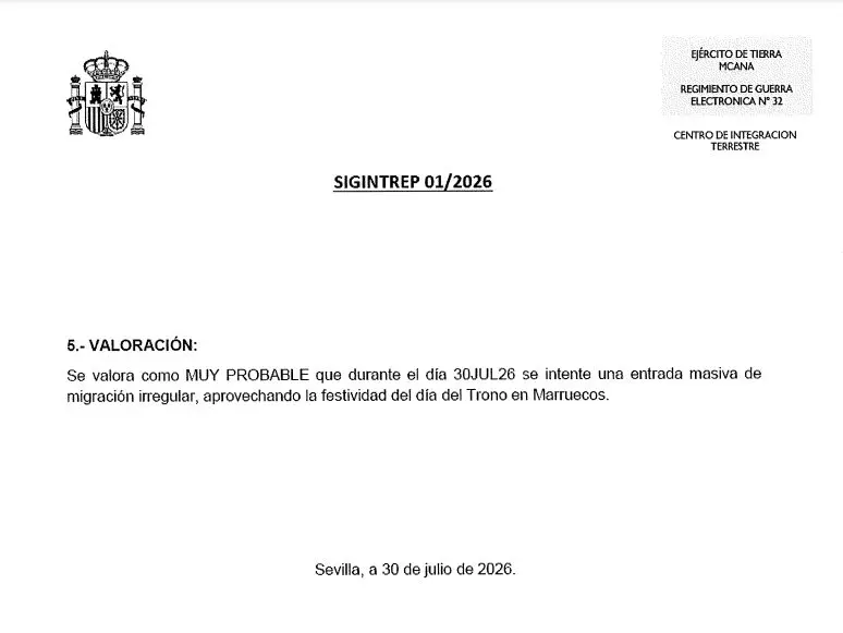 El CNI alertó hasta en 7 ocasiones de la amenaza sobre Ceuta 3 Moncloa Captura de pantalla 2026 09 09 a las 19.15.16 Moncloa
