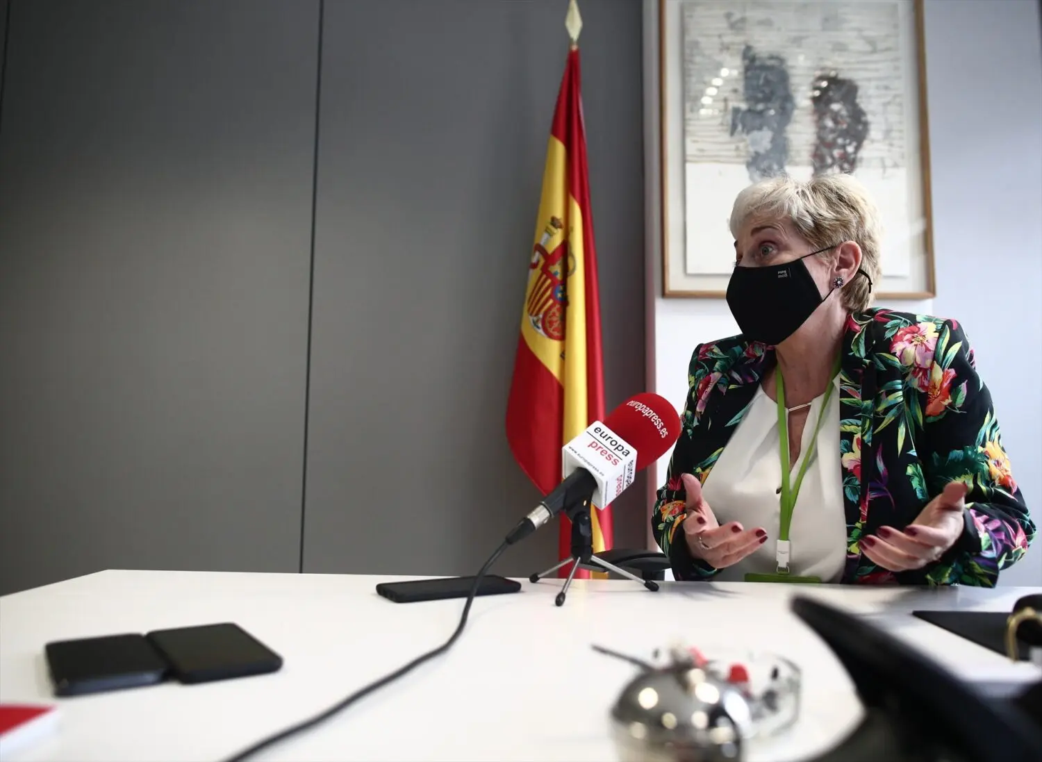 La jueza, María Tardón, durante una entrevista para Europa Press La jueza, María Tardón, durante una entrevista para Europa Press. Foto E.P