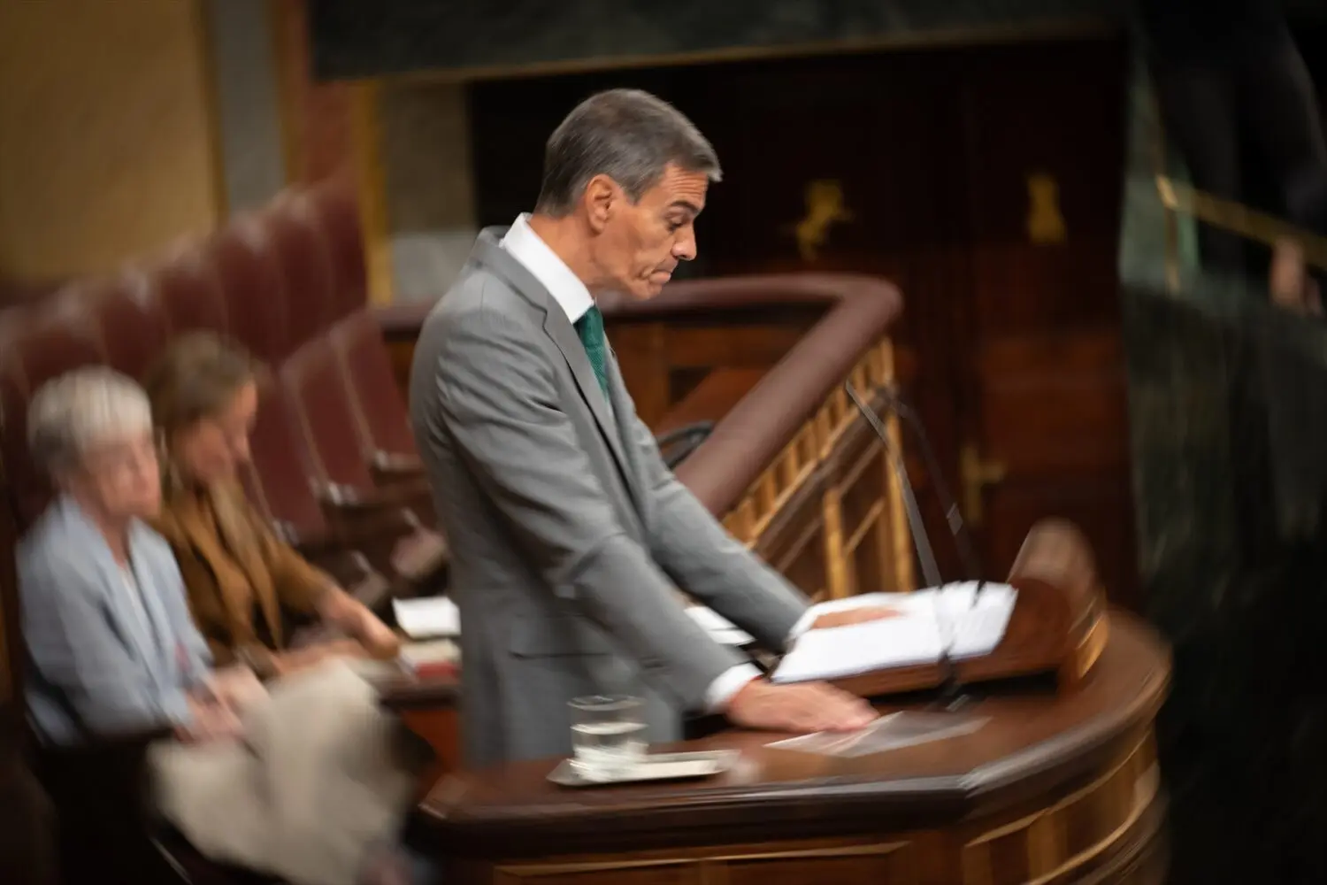 Pedro Sánchez interviene durante una sesión plenaria en el Congreso de los Diputados Pedro Sánchez interviene durante una sesión plenaria en el Congreso de los Diputados. Foto: Europa Press