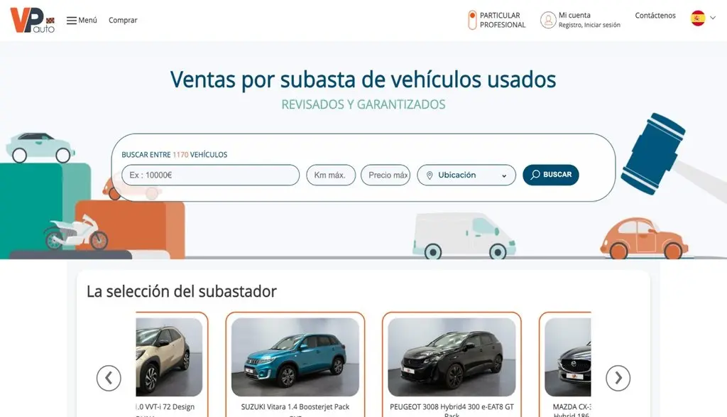 Subastas de coches europeas de confianza para compras al por mayor 4 Moncloa VP auto Moncloa