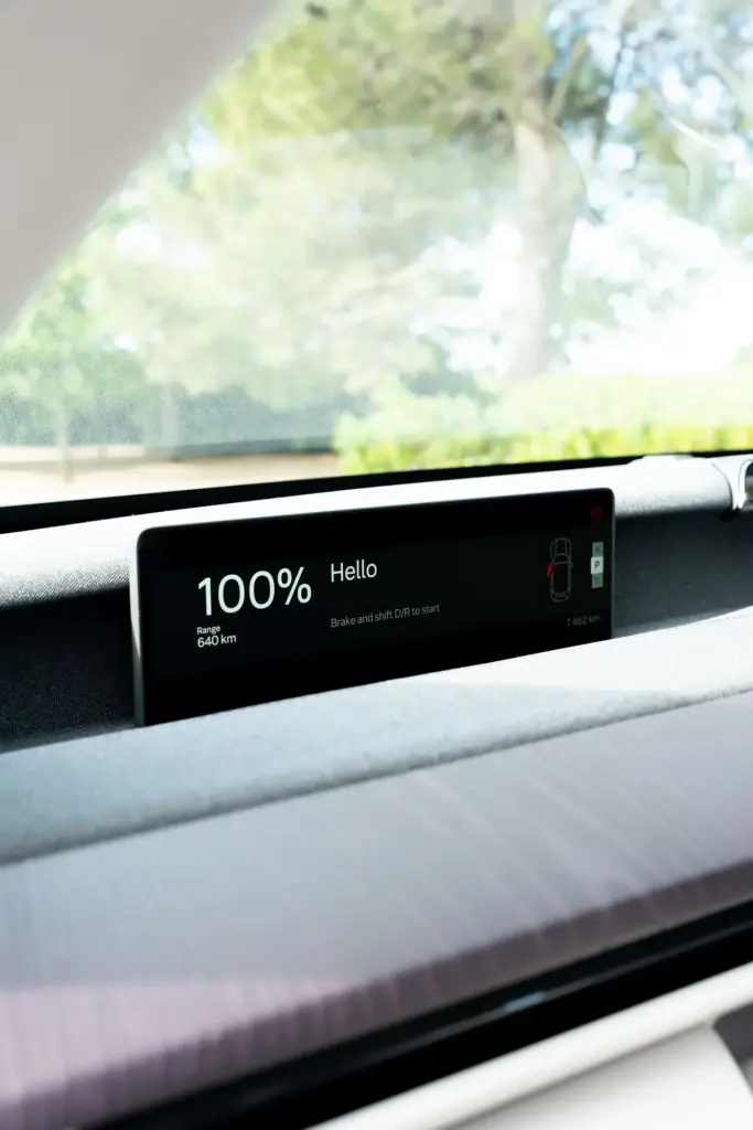 Volvo EX60: el SUV eléctrico que promete cambiarlo todo (y hasta 810 km de un tirón) 9 Moncloa Volvo EX60. Interior el vehiculo