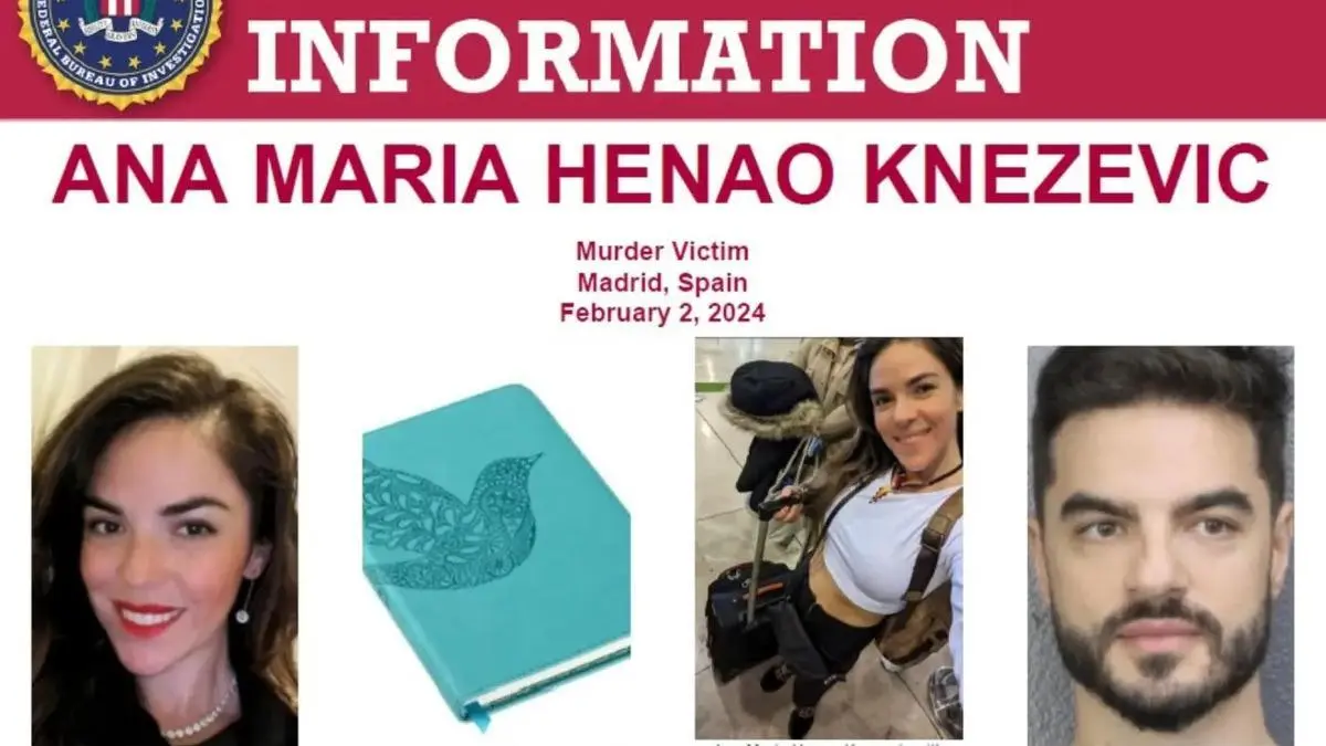 ana henao El cartel distribuido por el FBI.