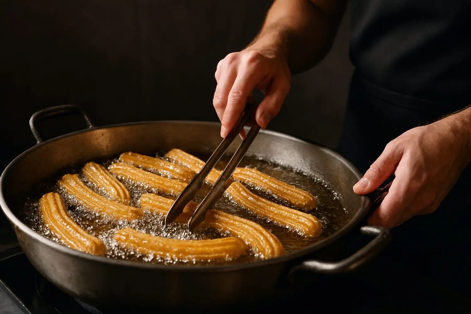 Visitamos la churrería de Vallecas en Madrid que vende la docena a precio de hace cinco años y tiene colas desde las 7 de la mañana Visitamos la churrería de Vallecas en Madrid que vende la docena a precio de hace cinco años y tiene colas desde las 7 de la mañana