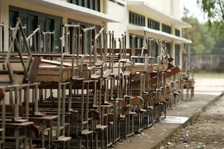 obras escolares paradas