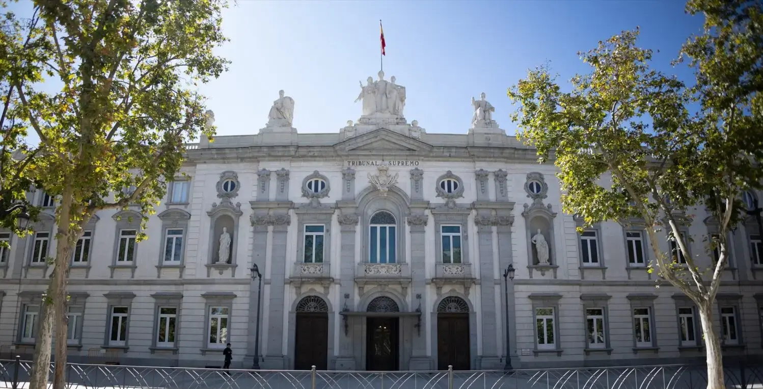_fachada_sede_tribunal_supremo_26_septiembre_2025_madrid_espana Fachada del Tribunal Supremo. AGENCIAS