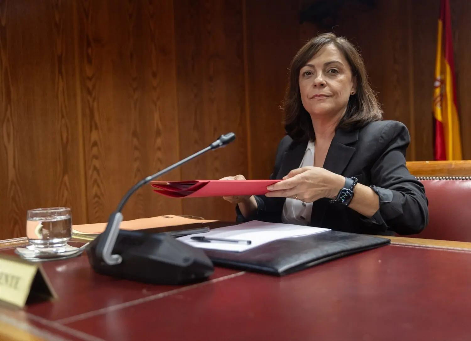 gerente_partido_socialista_obrero_espanol_psoe_ana_maria_fuentes_pacheco La gerente del PSOE, Ana María Fuentes. AGENCIAS