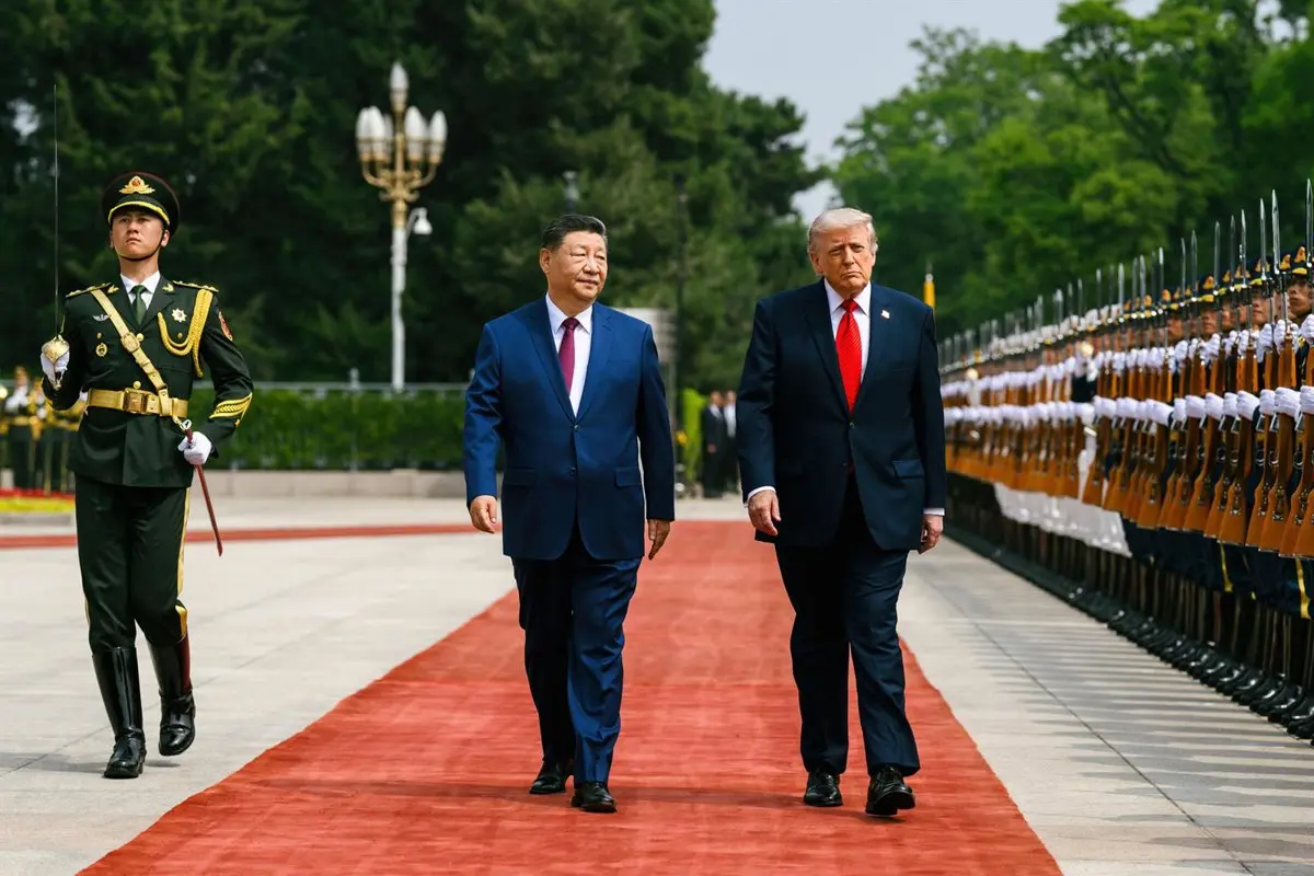 trump y china