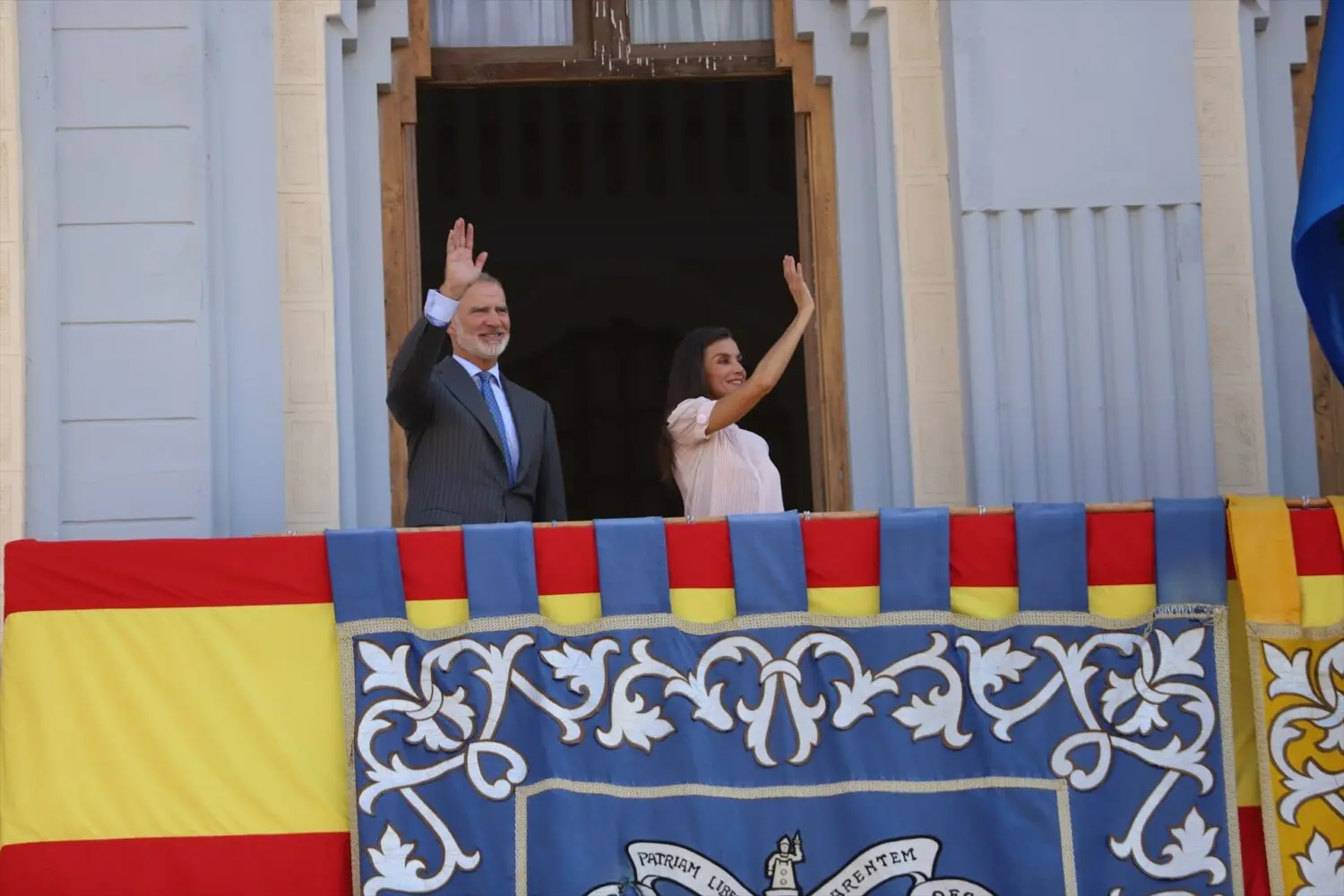 Los Reyes en Melilla.