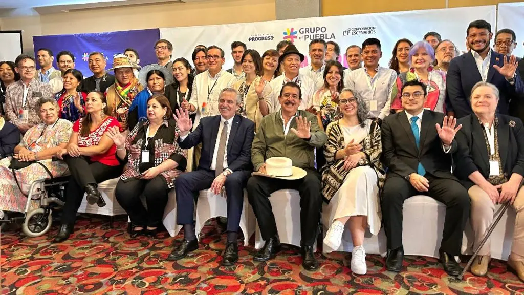 Grupo de Puebla y Ley de Nietos: las conexiones políticas que ponen el foco en el voto exterior 2 Moncloa Foto del último Foro del Grupo Puebla