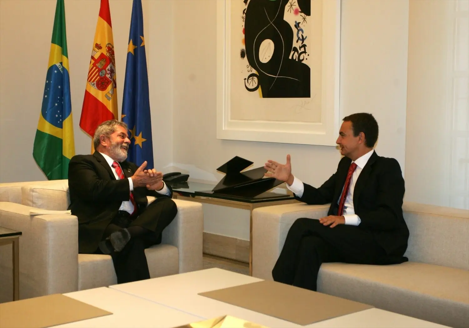Lula Da Silva y José Luis Rodríguez Zapatero Lula Da Silva y José Luis Rodríguez Zapatero