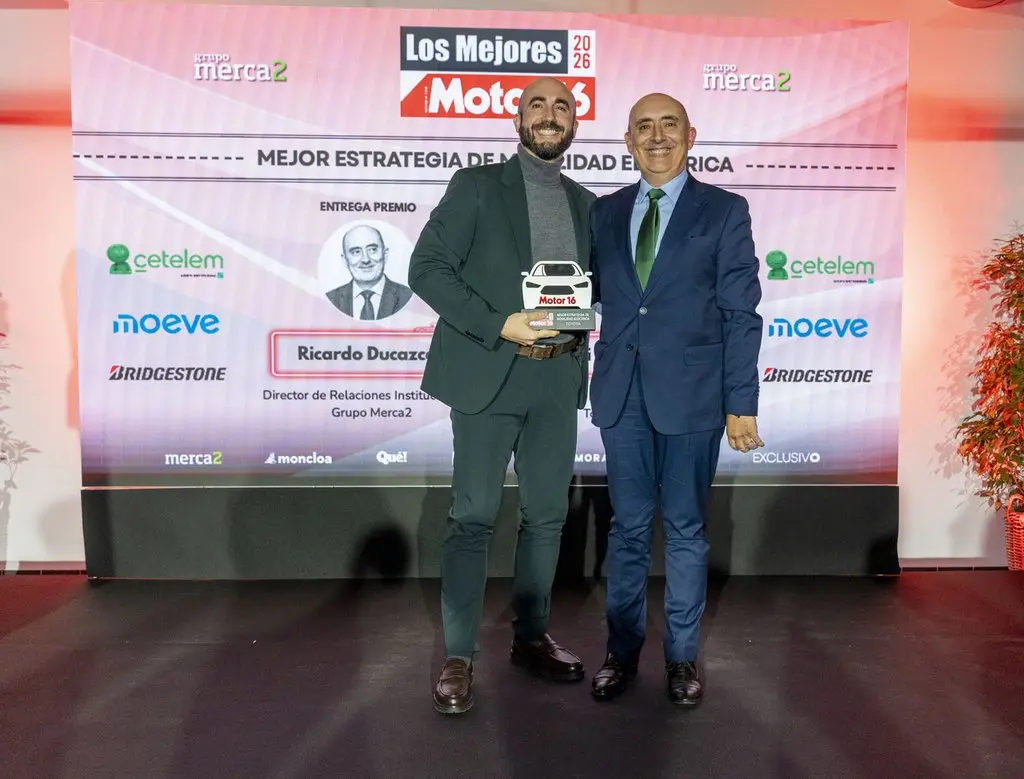 Premios Motor16 2026: una gala, en el 43 aniversario, que celebra la excelencia 13 Motor16 PREMIO TOYOTA INAKI ARRIANDIAGA Moncloa