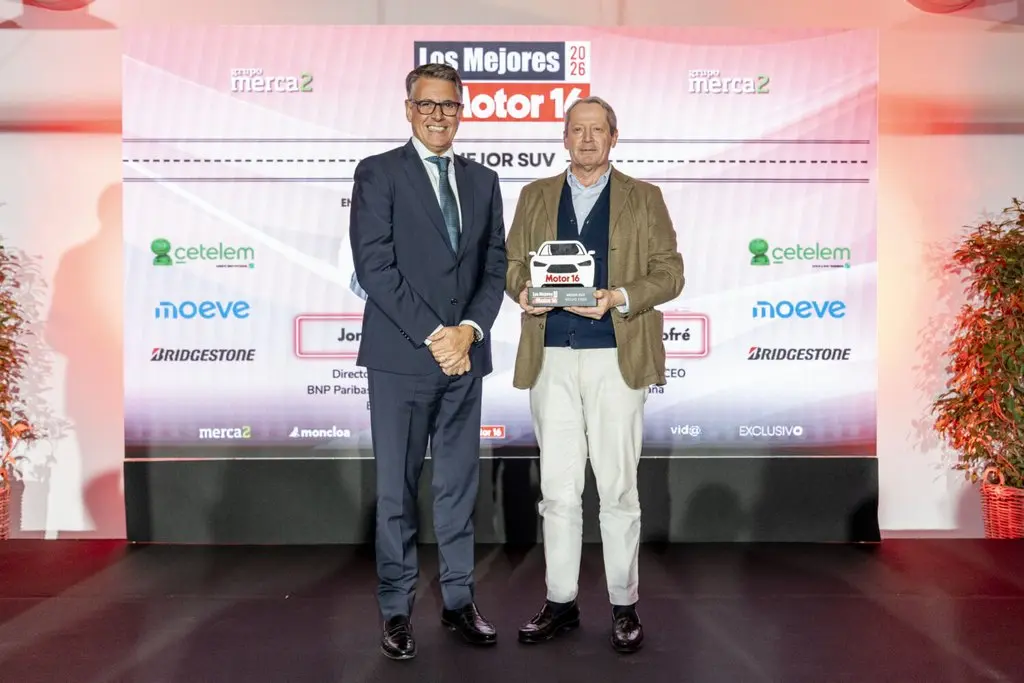 Premios Motor16 2026: una gala, en el 43 aniversario, que celebra la excelencia 1 Motor16 PREMIO VOLVO JOSE MARIA GALOFRE Moncloa