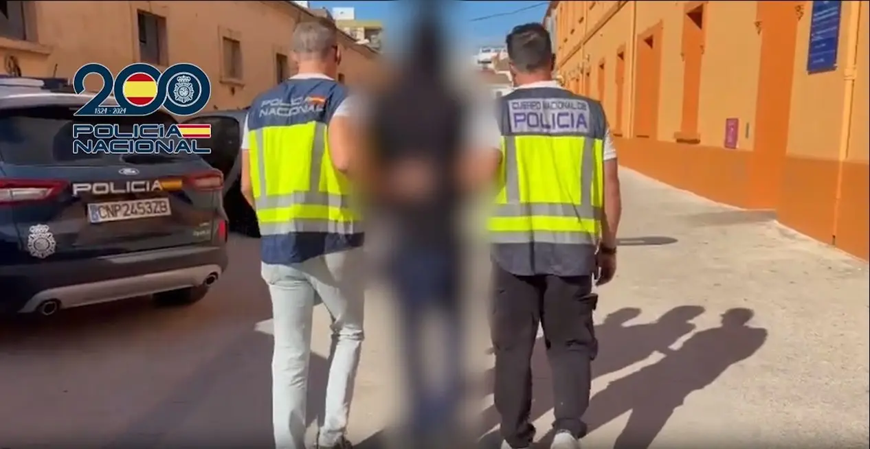 blocus El responsable de Blocus detenido en Valencia. POLICÍA NACIONAL