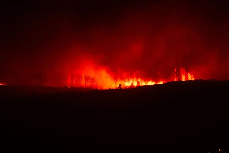 La Guardia Civil rastrea móviles económicos en los incendios forestales de Ourense: 20 investigaciones abiertas