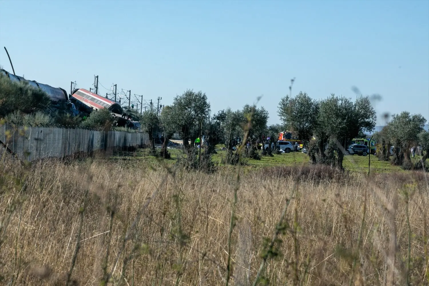 trenes_accidentados_28_octubre_2026_urda_toledo_castilla_la_mancha_espana Zona del accidente de los trenes en Urda. EP