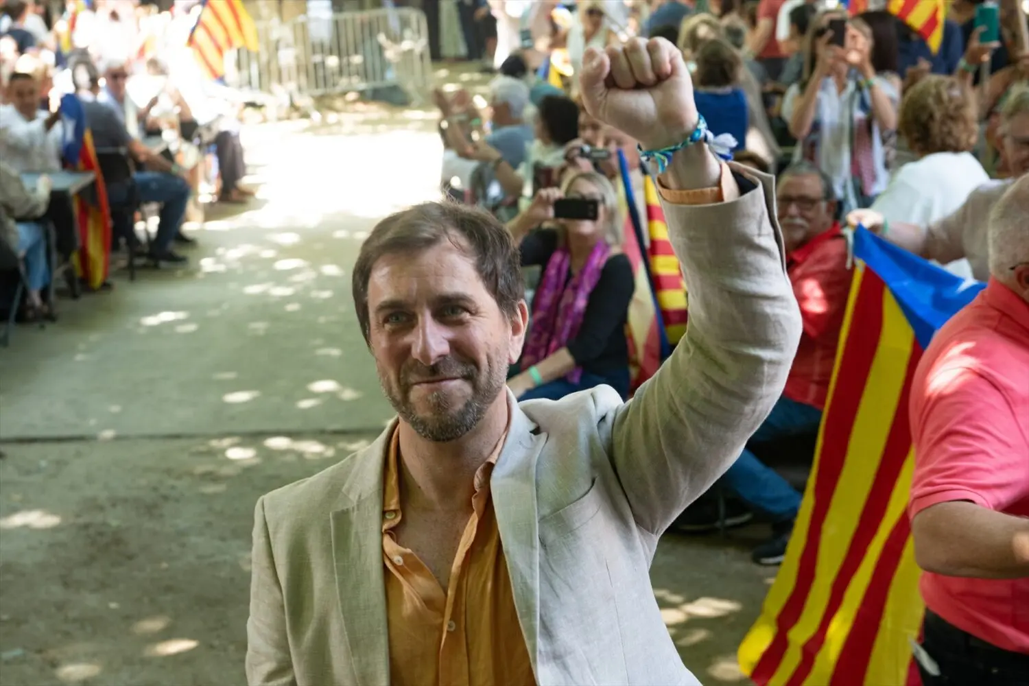 vicepresidente_consell_republica_eurodiputado_junts_toni_comin_celebracion Toni Comin.
